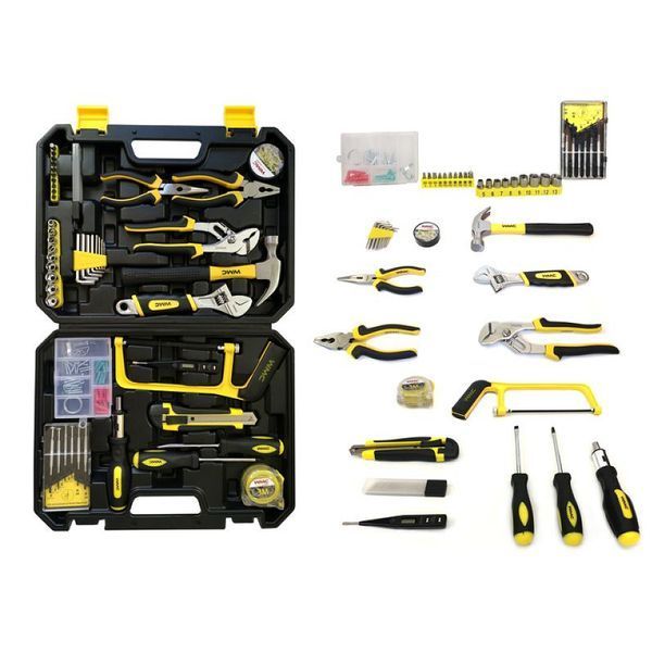 Набір інструментів комбінований слюсарний 1/4'' 100 предметів WMC Tools 20100 47690 фото