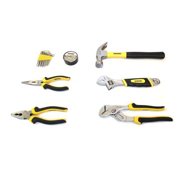 Набір інструментів комбінований слюсарний 1/4'' 100 предметів WMC Tools 20100 47690 фото