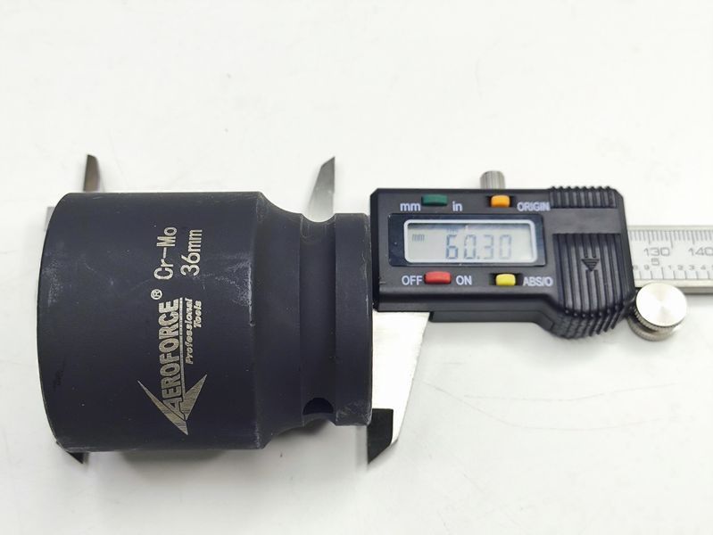 Головка ударна 6-гранна 36 мм 3/4" Aeroforce D2836 D2836 фото