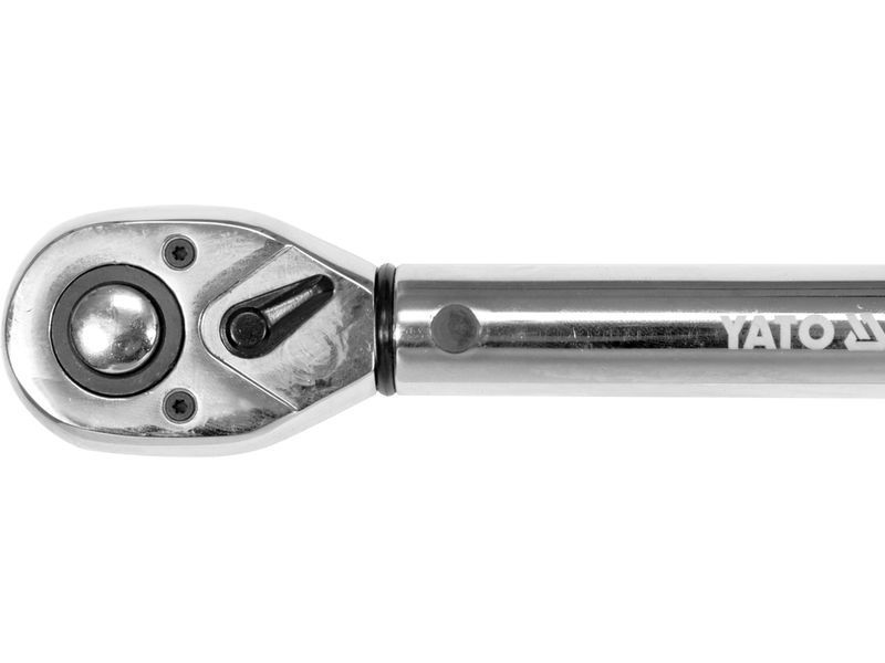 Ключ динамометричний YATO квадрат 1/2" F= 10- 60 Нм L= 378-400 мм YT-07611 YT-07611 фото