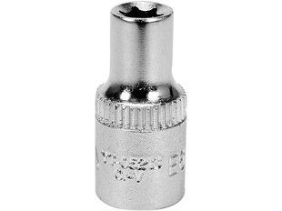 Головка торцева YATO TORX E6 квадрат 1/4" L= 25 мм CrV [24/240/480] YT-05213 YT-05213 фото