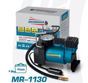 Компресор автомобільний MECHANIKER MR-1130 5766 фото