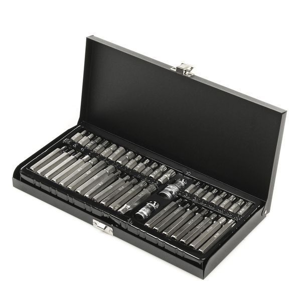 Набір біт 40 предметів 3/8" и 1/2" HEX, TORX, SPLINE Aeroforce AE-S5640 AE-S5640 фото
