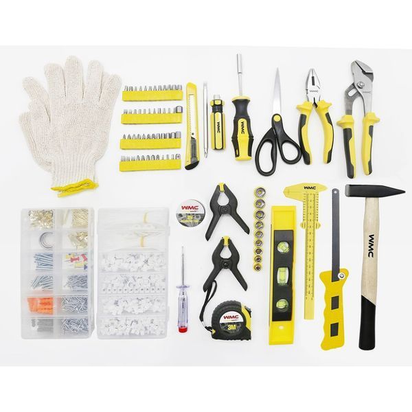 Набір слюсарного інструменту 1/4'' 1200 предметів стілець WMC Tools 201200 48155 фото