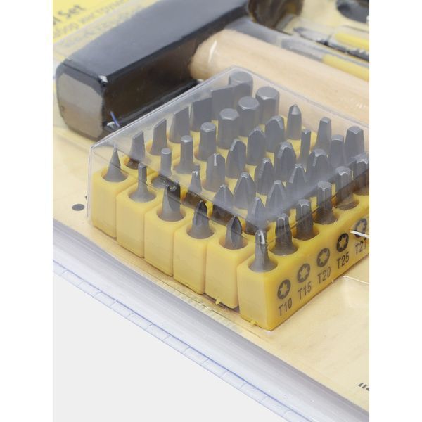 Набір інструментів комбінований слюсарний 1/4'' 101 предметів WMC Tools 20101 47910 фото