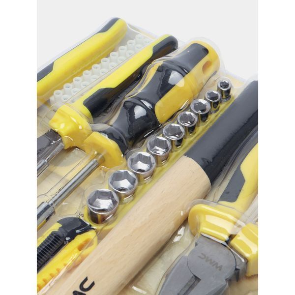 Набір інструментів комбінований слюсарний 1/4'' 101 предметів WMC Tools 20101 47910 фото