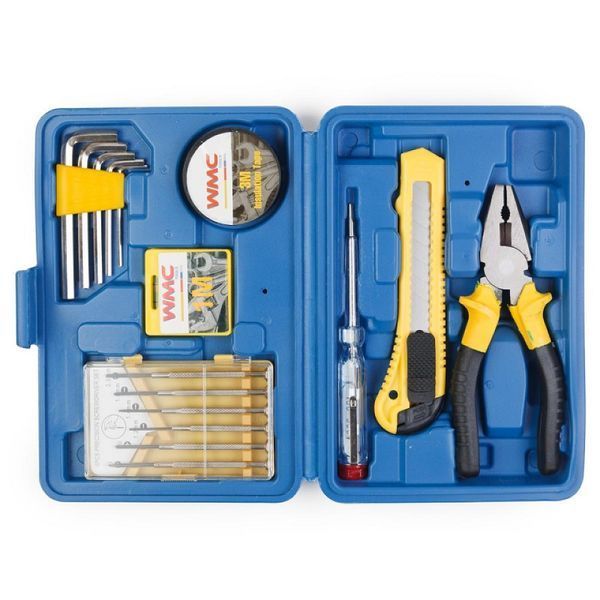 Набір слюсарного інструменту 17 предметів WMC Tools 1017 50498 фото
