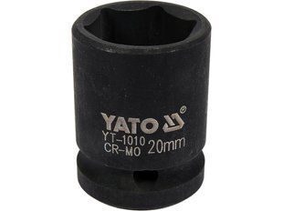 Головка торцева ударна 6-гранна YATO до квадрату 1/2" М=20 мм L= 39 мм YT-1010 YT-1010 фото