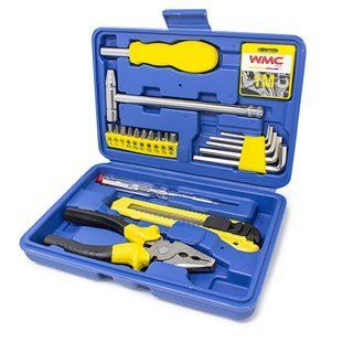 Набір слюсарного інструменту 21 предметів WMC Tools 1021 50601 фото