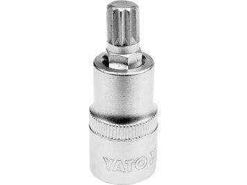 Головка 1/2" з насадкою "SPLINE" M10 L= 55 мм YATO YT-04343 YT-04343 фото