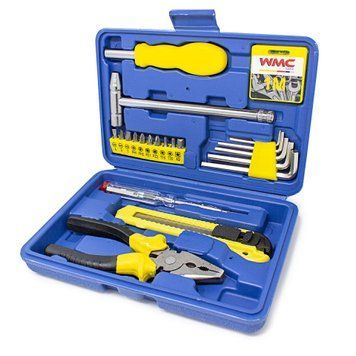 Набір слюсарного інструменту 21 предметів WMC Tools 1021 50601 фото