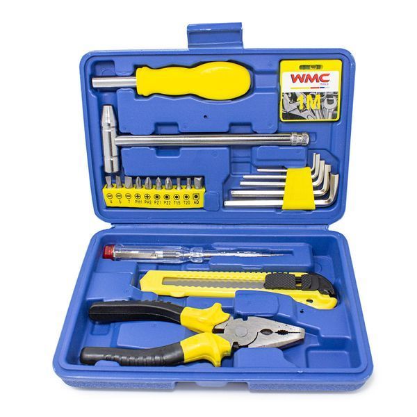 Набір слюсарного інструменту 21 предметів WMC Tools 1021 50601 фото