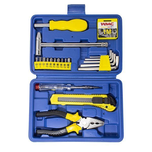 Набір слюсарного інструменту 21 предметів WMC Tools 1021 50601 фото