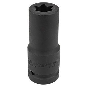 Головка ударна глибока 3/4" E24 на пластиковому тримачі ROCKFORCE RF-46611024 3675 фото