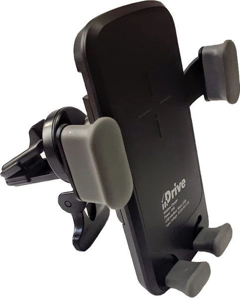 Автотримач для телефону InDrive IDH-101 Black-Gray 9263 фото
