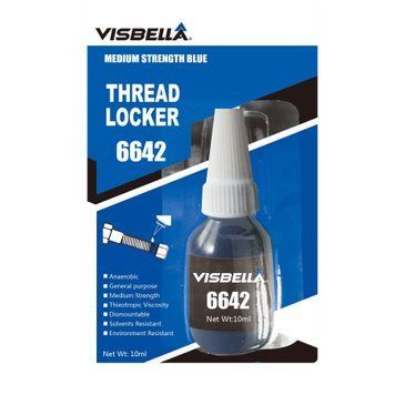 Фіксатор різьби Visbella 10 млl (blue) TM4200103P 258 фото