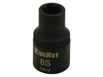 Головка RIBE ударна KING ROY 1/2"DR дла болтів ГБЦ M8S Nissan Renault (31921) 7287 фото