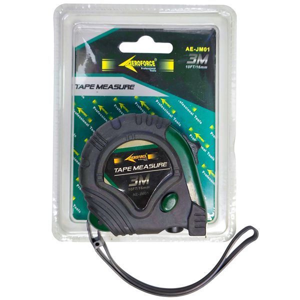 Рулетка з фіксатором 8 м Aeroforce AE-JM03 AE-JM03 фото