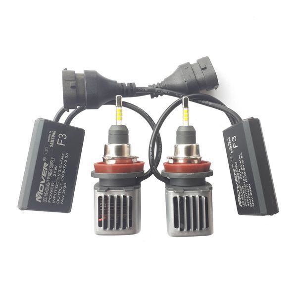 Автолампа LED King Company KF3-H11 26W 12-18V 2.2A 2600Lm 6500K 4507 фото