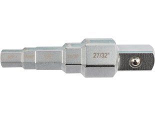 Ключ ступеневий YATO квадрат 1/2" для голов. 3/8", 29/68", 1/2", 21/32", 27/32", YT-03316 YT-03316 фото