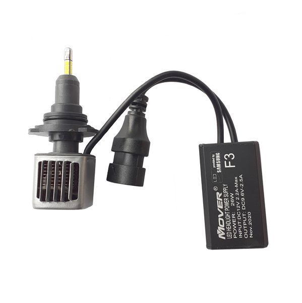 Автолампа LED King Company KF3-HB3 26W 12-18V 2.2A 2600Lm 6500K 4508 фото