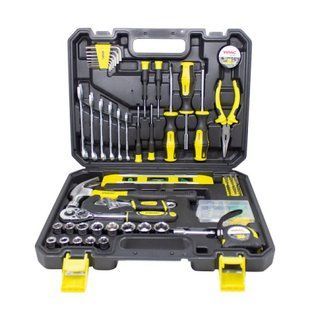 Набір інструментів комбінований 3/8'' слюсарний 108 предметів WMS Tools 30108 47011 фото