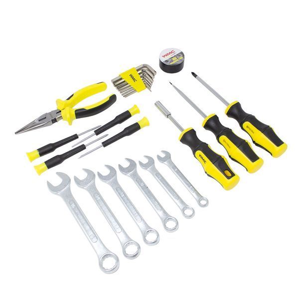 Набір інструментів комбінований 3/8'' слюсарний 108 предметів WMS Tools 30108 47011 фото