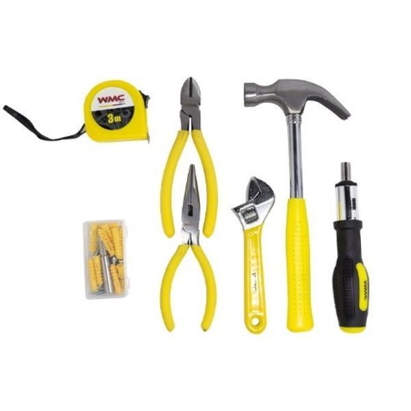 Набір інструментів комбінований слюсарний 1/4'' 130 предметів WMC Tools 10130 50784 фото