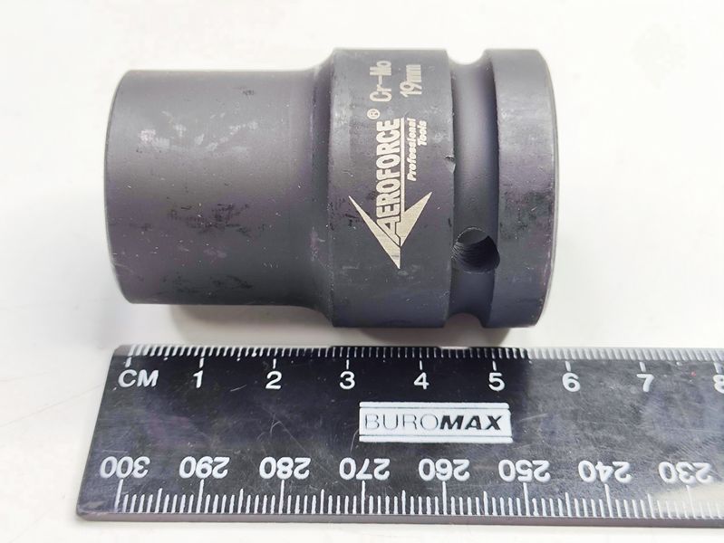 Головка ударна 6-гранна 19 мм 3/4" Aeroforce D2819 D2819 фото