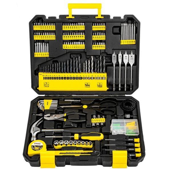 Набір інструментів комбінований слюсарний 1/4'' 201 предметів WMC Tools 20201 51413 фото