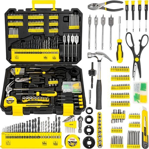 Набір інструментів комбінований слюсарний 1/4'' 201 предметів WMC Tools 20201 51413 фото