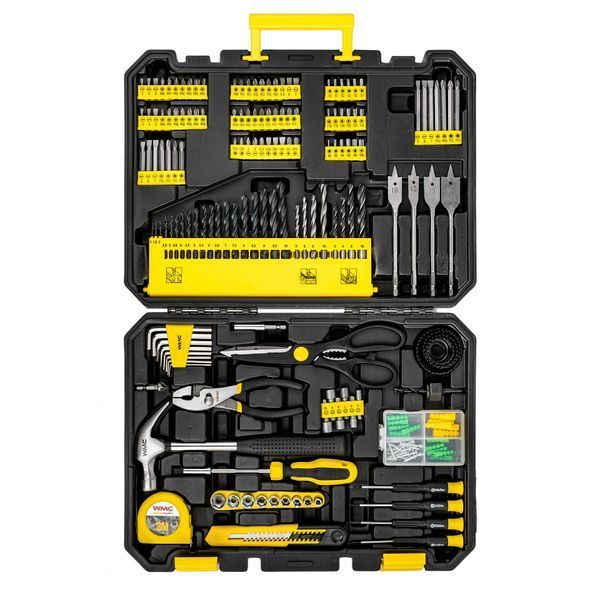 Набір інструментів комбінований слюсарний 1/4'' 201 предметів WMC Tools 20201 51413 фото