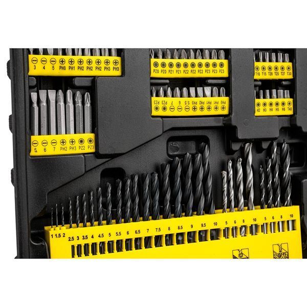 Набір інструментів комбінований слюсарний 1/4'' 201 предметів WMC Tools 20201 51413 фото