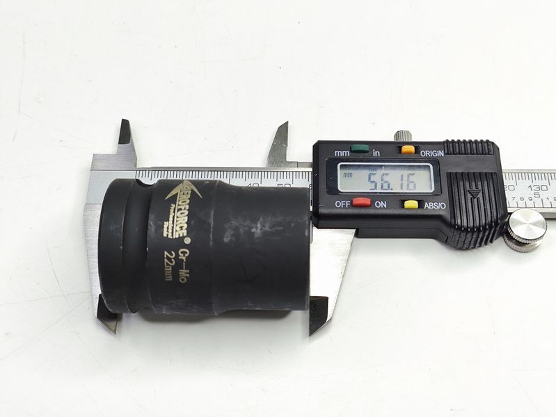Головка ударна 6-гранна 22 мм 3/4" Aeroforce D2822 D2822 фото