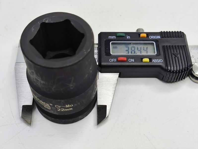 Головка ударна 6-гранна 22 мм 3/4" Aeroforce D2822 D2822 фото