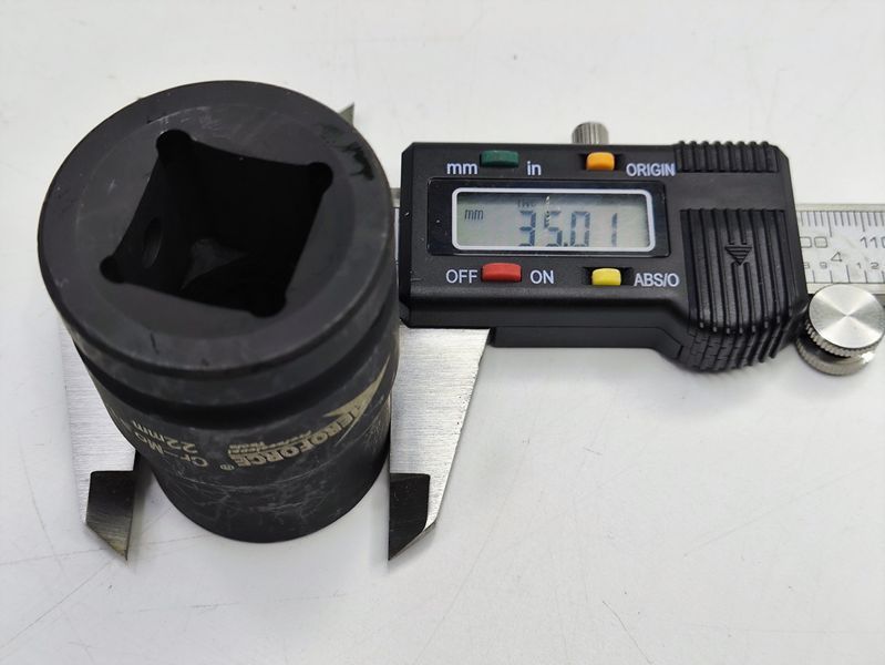 Головка ударна 6-гранна 22 мм 3/4" Aeroforce D2822 D2822 фото