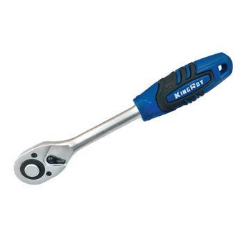 Тріскачка реверсна KING ROY 1/4" 72 зубця (32483) 9998 фото
