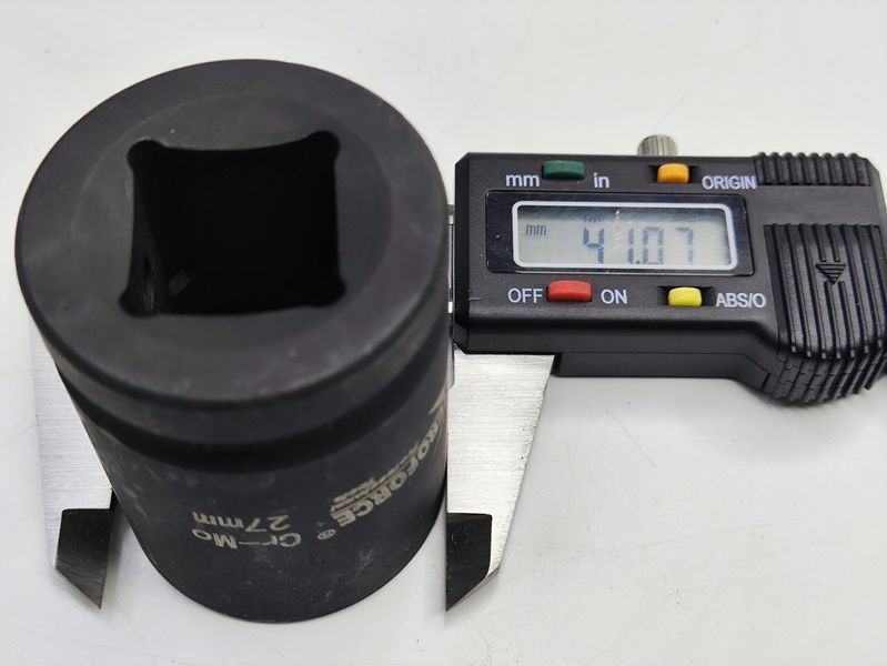 Головка ударна 6-гранна 27 мм 3/4" Aeroforce D2827 D2827 фото