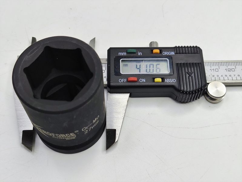 Головка ударна 6-гранна 27 мм 3/4" Aeroforce D2827 D2827 фото